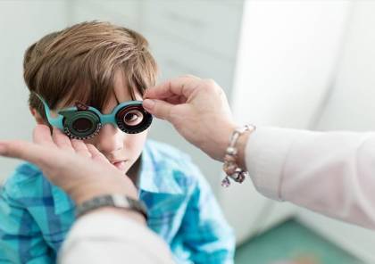 أعراض المياه الزرقاء على العين عند الأطفال