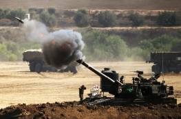 قصف مدفعي اسرائيلي على قطاع غزة