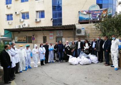 مساعدات طبية وإنسانية لمستشفى بيت جالا الحكومي ولجنة زكاة بيت لحم
