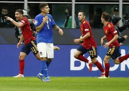 إسبانيا توقف قطار إيطاليا وتبلغ نهائي دوري الأمم الأوروبية (فيديو)