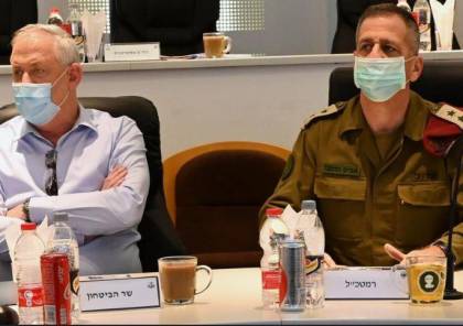 غانتس وكوخافي: الجيش الاسرائيلي يعمل باستمرار في "أراضي أعدائنا"
