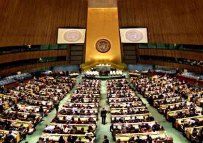 الأمم المتحدة تصوت بأغلبية ساحقة لصالح قرار يؤكد حق شعبنا بتقرير المصير