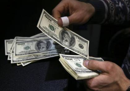 ارتفاع جديد على سعر صرف الدولار مقابل الشيكل