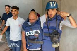 عساف يدين استهداف الصحفيين في نابلس