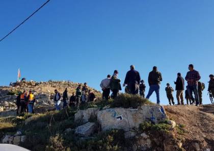  40 اصابة عقب اقتحام الاحتلال جبل العرمة جنوب نابلس