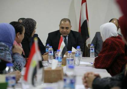 الوفد المصري يعقد سلسلة لقاءات في غزة