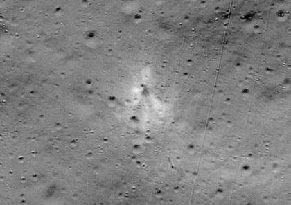 ناسا ترصد حطام مركبة إنزال هندية على سطح القمر