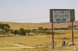 الحكومة الإسرائيلية تصادق على إقامة 3 قرى عربية في النقب