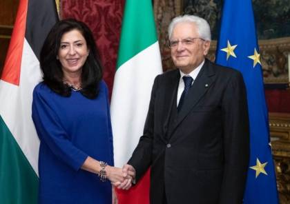 عبير عودة تطلع اعضاء مجلس الشيوخ الايطالي على الاوضاع الفلسطينية