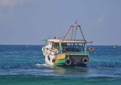 فيديو: تشغيل أكبر مركب صيد في قطاع غزة