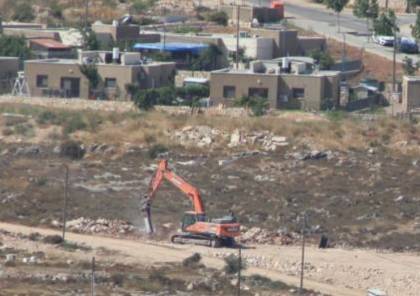 الاحتلال يصادق على توسيع شارع ستيطاني على اراضي قلقيلية