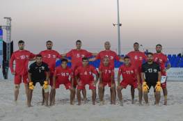وداع بطولي لمنتخب الشاطئية من كأس العرب