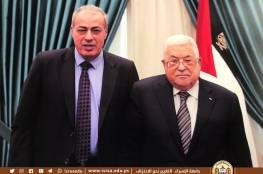 الرئيس عباس يلتقي رئيس جامعة الاسراء