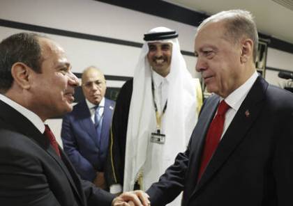 "إسرائيل" تعلق على لقاء أردوغان والسيسي لمدة 45 دقيقة