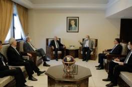 وفد فلسطيني يلتقي وزير الخارجية السوري 