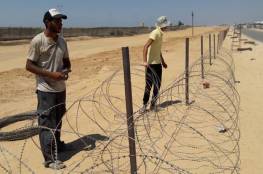 صور: داخلية غزة تبدأ المرحلة الثانية من إقامة المنطقة الأمنية مع مصر