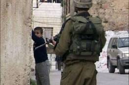 قوات الاحتلال تعتقل طفلا بالخضر