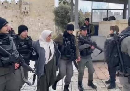 الاحتلال يعتقل سيدة بزعم محاولة تنفيذ عملية طعن في القدس