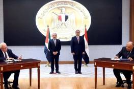 مصر توقع اتفاقية مع فلسطين.. 