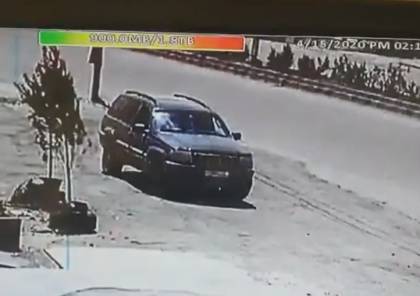 شاهد: فيديو يوثق استهداف الاحتلال سيارة "حزب الله" على الحدود اللبنانية السورية