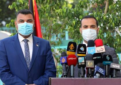 غزة: مؤتمر صحفي لوزارتي الصحة والداخلية حول تطورات الحالة الوبائية لفيروس كورونا