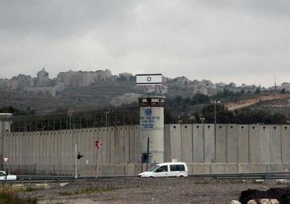 الجيش الاسرائيلي يبدأ في بناء الجدار في شمال الضفة ..