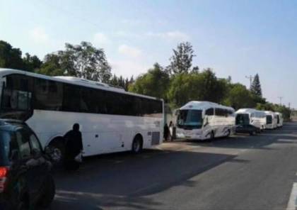 حافلات الفلسطينيين من أراضي الداخل تصل تباعاً للقدس لمنع مسيرة المستوطنين