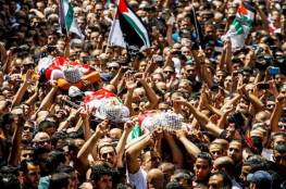 تشييع جثامين شهداء غزة