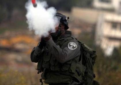 الاحتلال يطلق قنابل الغاز بكثافة في بلدة الرام