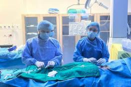 تشغيل أول قسم لقسطرة قلب الأطفال في مجمع فلسطين الطبي