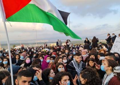 الآلاف يحتجون في طمرة على مقتل شاب برصاص الشرطة الاسرائيلية
