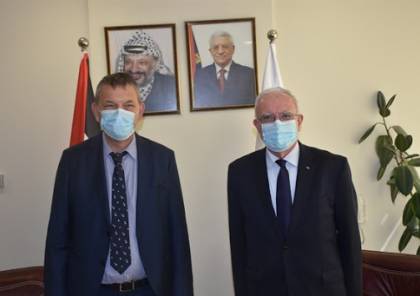 تفاصيل اجتماع مفوض "أونروا" فيليب لازاريني مع وزير خارجية فلسطين رياض المالكي