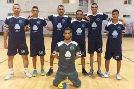 خدمات البريج يهزم غزة الرياضي بدوري اليد