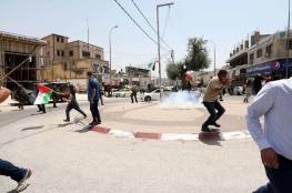 28 إصابة بالرصاص والعشرات بالاختناق في مواجهات بمحافظة نابلس
