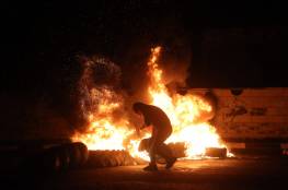 حالات اختناق بمواجهات مع الاحتلال في بزاريا