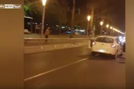 فيديو: لحظات صادمة لقتل مشبته به بهجوم برشلونة !