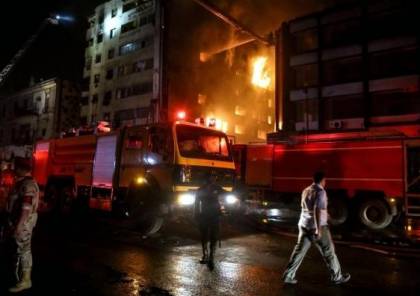 مصر: 12 مصابا و"تفحُّم سيارات" في حريق نشب إثر انفجار بخطّ وقود
