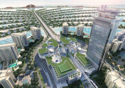 فندق سانت ريجيس دبي، النخلة يستعد للإفتتاح في مايو