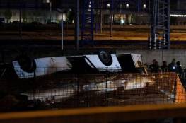 إيطاليا: 20 قتيلا إثر سقوط حافلة من على جسر في البندقية (صور وفيديو)