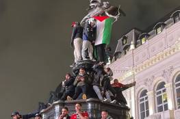 شاهد: هتافات لفلسطين في شوارع لندن خلال "احتفالات تأهل المغرب"