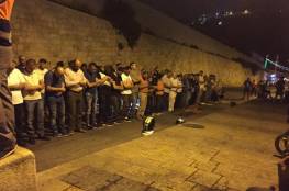  الأوقاف: إغلاق جميع مساجد القدس وأداء صلاة الجمعة على بوابات الأقصى