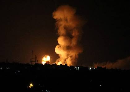 طائرات الاحتلال تقصف مرصدين للمقاومة شرق قطاع غزة 