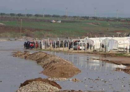 مخيما دير بلوط والمحمدية بسوريا مُهدّدان بفعل فيضان نهر عفرين