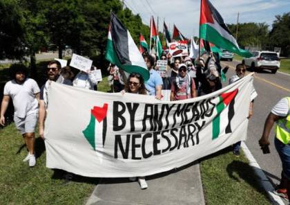 مظاهرات تضامنية مع غزة تطارد بايدن “المنافق” إلى تامبا واعتقال عشرات الطلاب في تكساس (صور وفيديو)