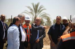 إطلاق أعمال الفحص بمحطة الطاقة الشمسية شمال غزة