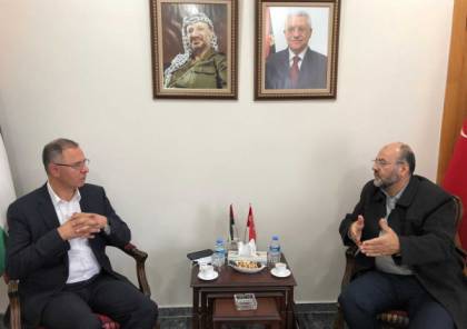 وفد من حركة حماس يلتقي السفير الفلسطيني في تركيا