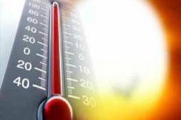 الجو حار الى شديد الحرارة ودرجات الحرارة أعلى من المعدل بـ9 درجات