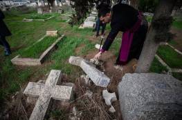 حماس تدين اعتداء المستوطنين على المقبرة "البروتستانتية" بالقدس  