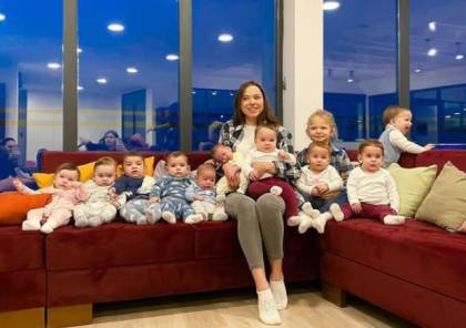 بالصور.. حسناء روسية تنجب 11 طفلاً وهي في سن الـ23 عاماً والعدد مرشح للارتفاع 