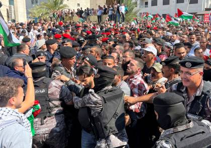 وقفة غضب أردنية بعمّان تنديدا بهجوم محتمل على رفح